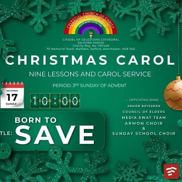 CITADEL ARMON CHOIR CHRISTMAS CAROL 2023 - BORN TO SAVE Album